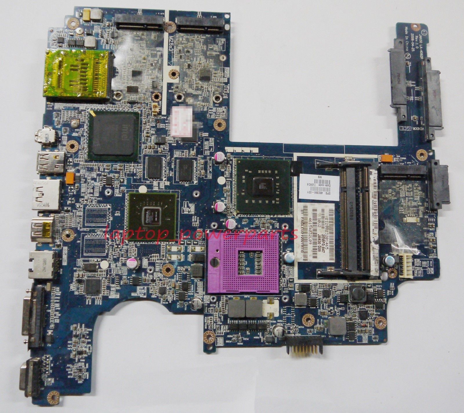 HP DV7 DV7t DV7-1200 dv7t-1200 Intel Motherboard 507170-001 Test